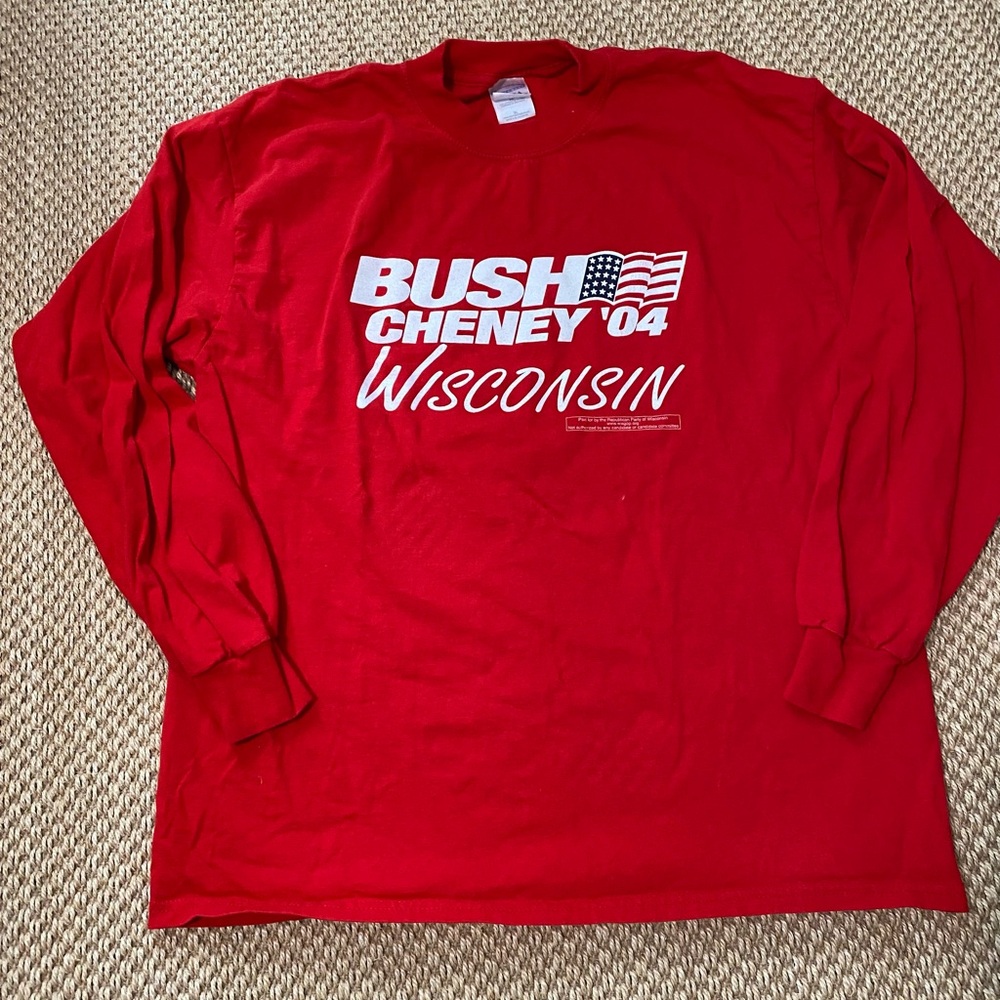 Bush Cheney ‘04 Longsleeve Tshirt